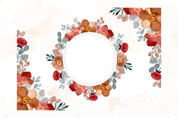 Digital Clipart Floral Watercolor Part.2: Elevating Modern Design with High-Resolution Botanical Assets