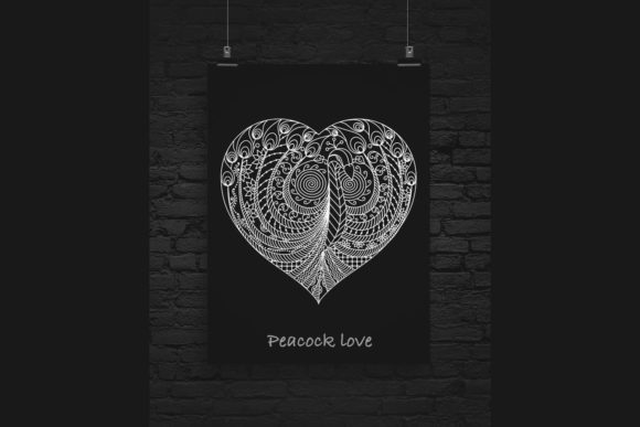 Floral Peacock Zentangle Manda: A Versatile Digital Cut File for Crafters
