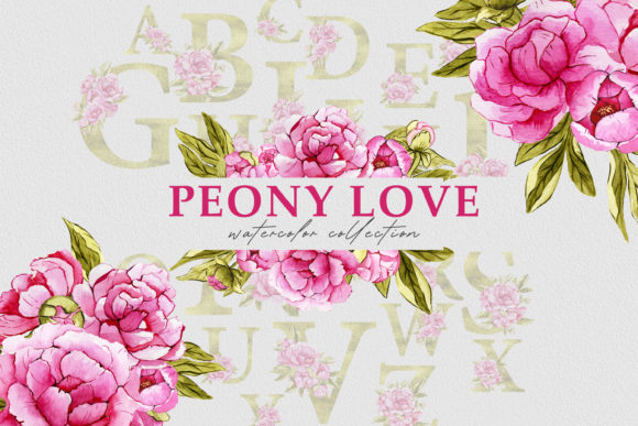 Integrating the Watercolor Floral Set Pink Peony PNG into Professional Design Workflows