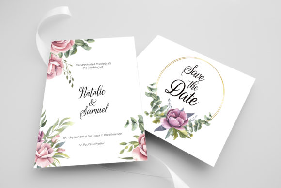 Pink Floral Wreath Clipart PNG Assets