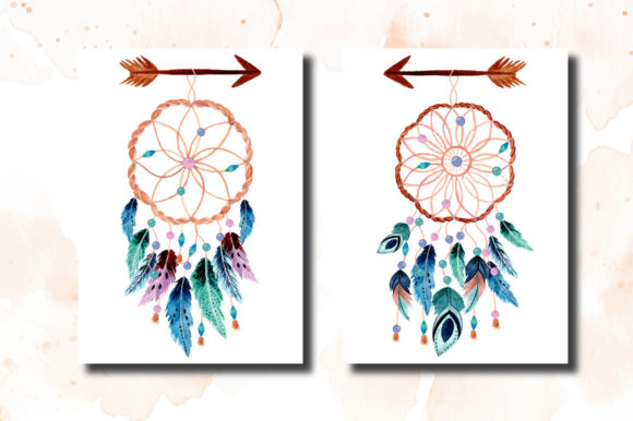 Watercolor Dream Catcher with Floral 7: Creative Applications for Designers and Crafters