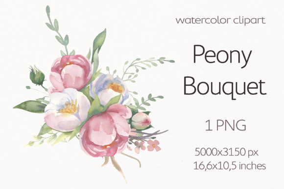 Watercolor Floral Clipart Bouquet: Creative Uses