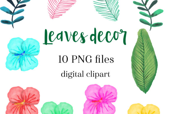 Watercolor Greenery Clipart and Floral Clip: Elevating Digital and Physical Designs